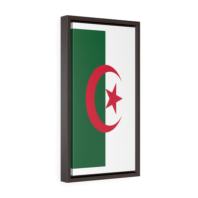 ALGERIA Vertical Framed Premium Gallery Wrap Canvas