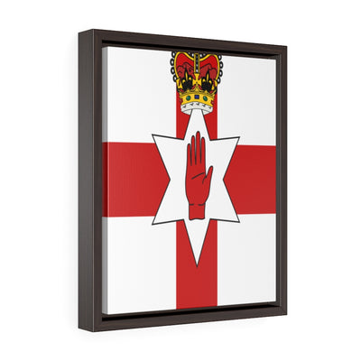 NORTHERN IRELAND Vertical Framed Premium Gallery Wrap Canvas