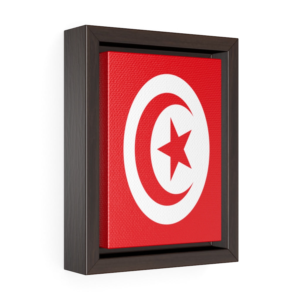 TUNISIA Vertical Framed Premium Gallery Wrap Canvas