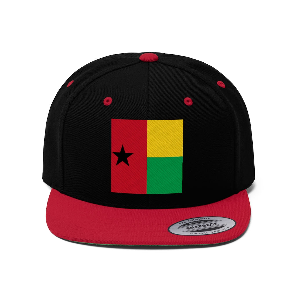 GUINEA-BISSAU Unisex Flat Bill Hat