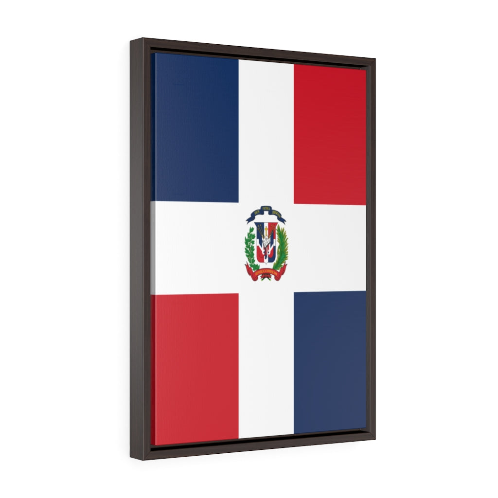 DOMINICAN REPUBLIC Vertical Framed Premium Gallery Wrap Canvas