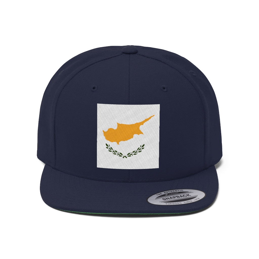 CYPRUS Unisex Flat Bill Hat