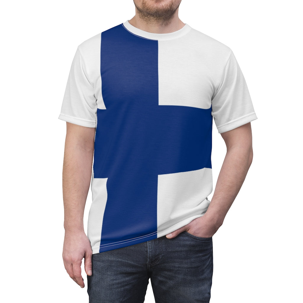 Finland  Unisex AOP Cut & Sew Tee