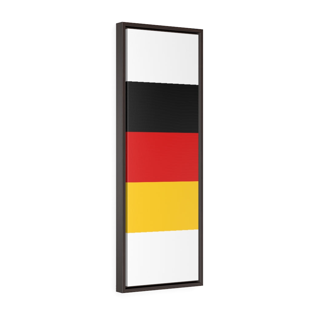 GERMANY Vertical Framed Premium Gallery Wrap Canvas