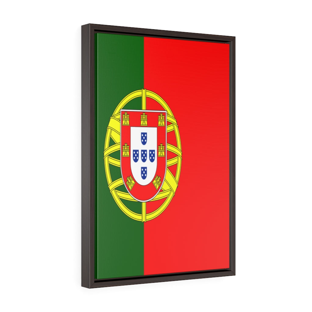 PORTUGAL Vertical Framed Premium Gallery Wrap Canvas