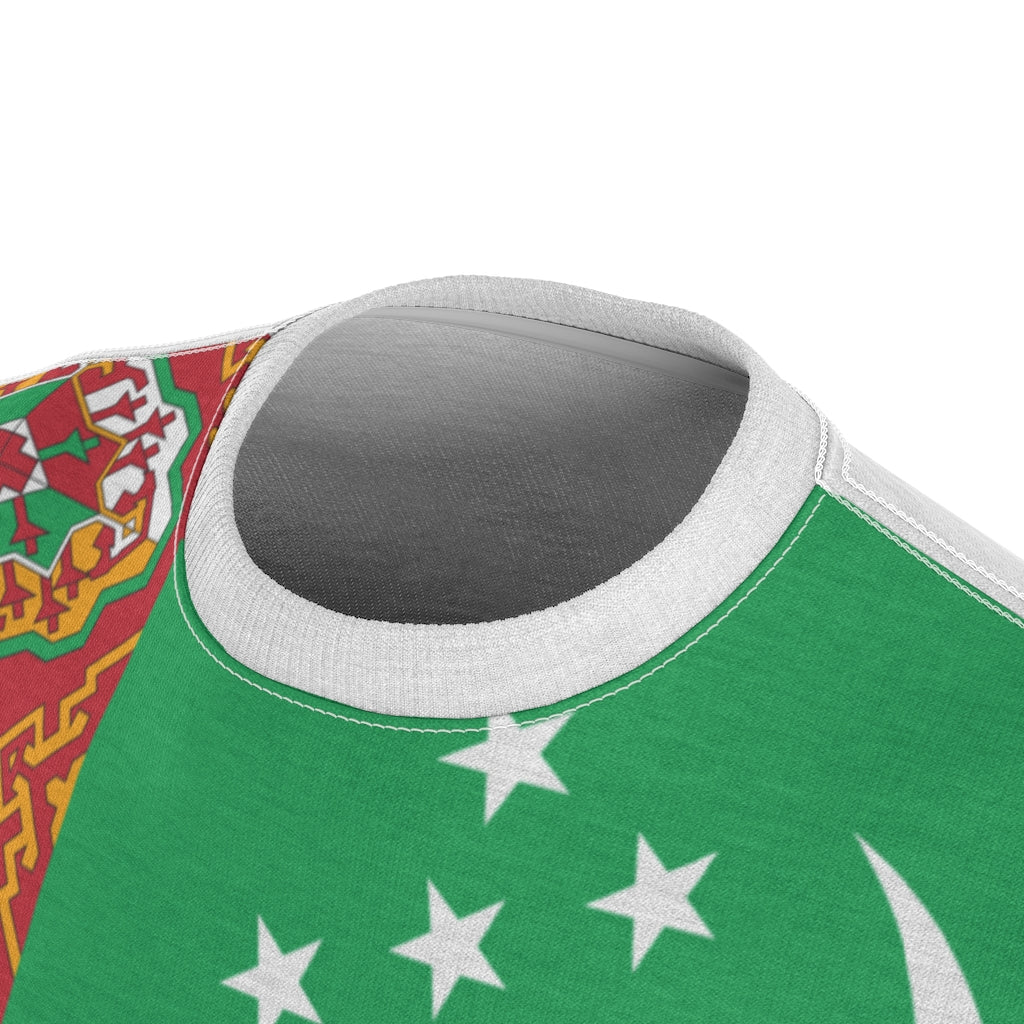 TURKMENISTAN Unisex AOP Cut & Sew Tee