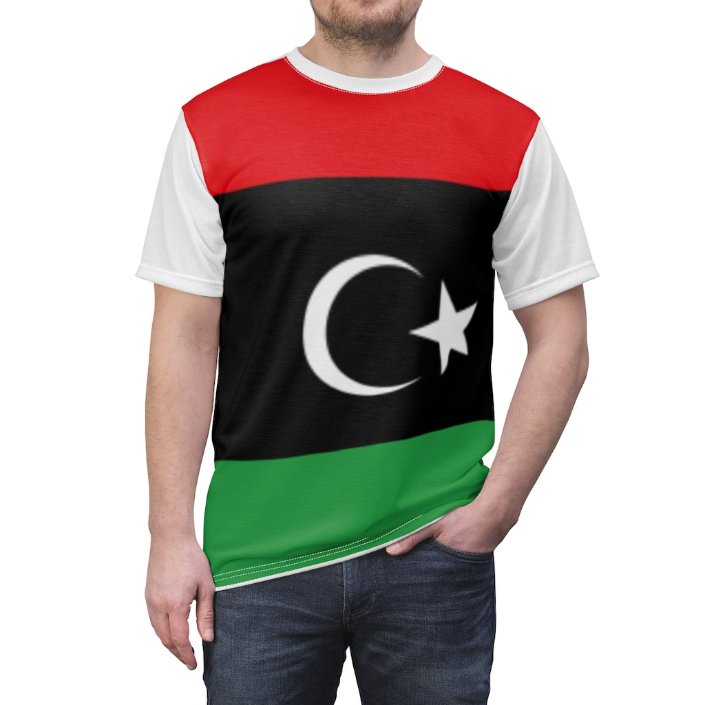 Libya Unisex AOP Cut & Sew Tee