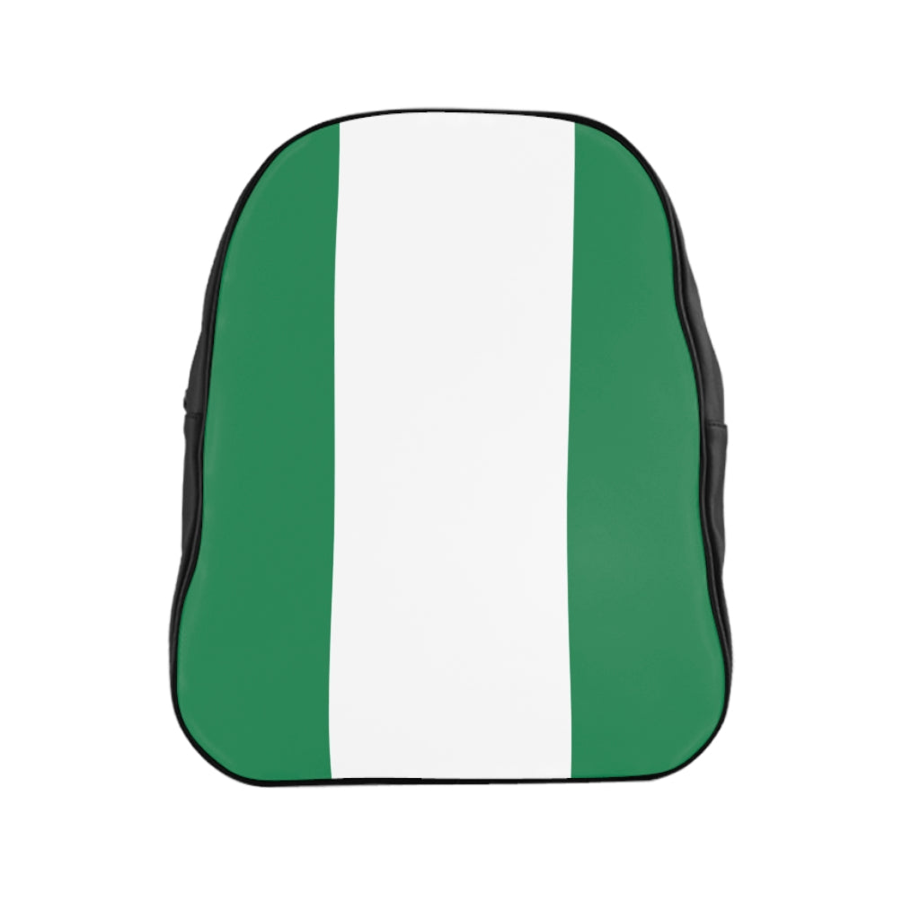 NIGERIA FLAG School Backpack