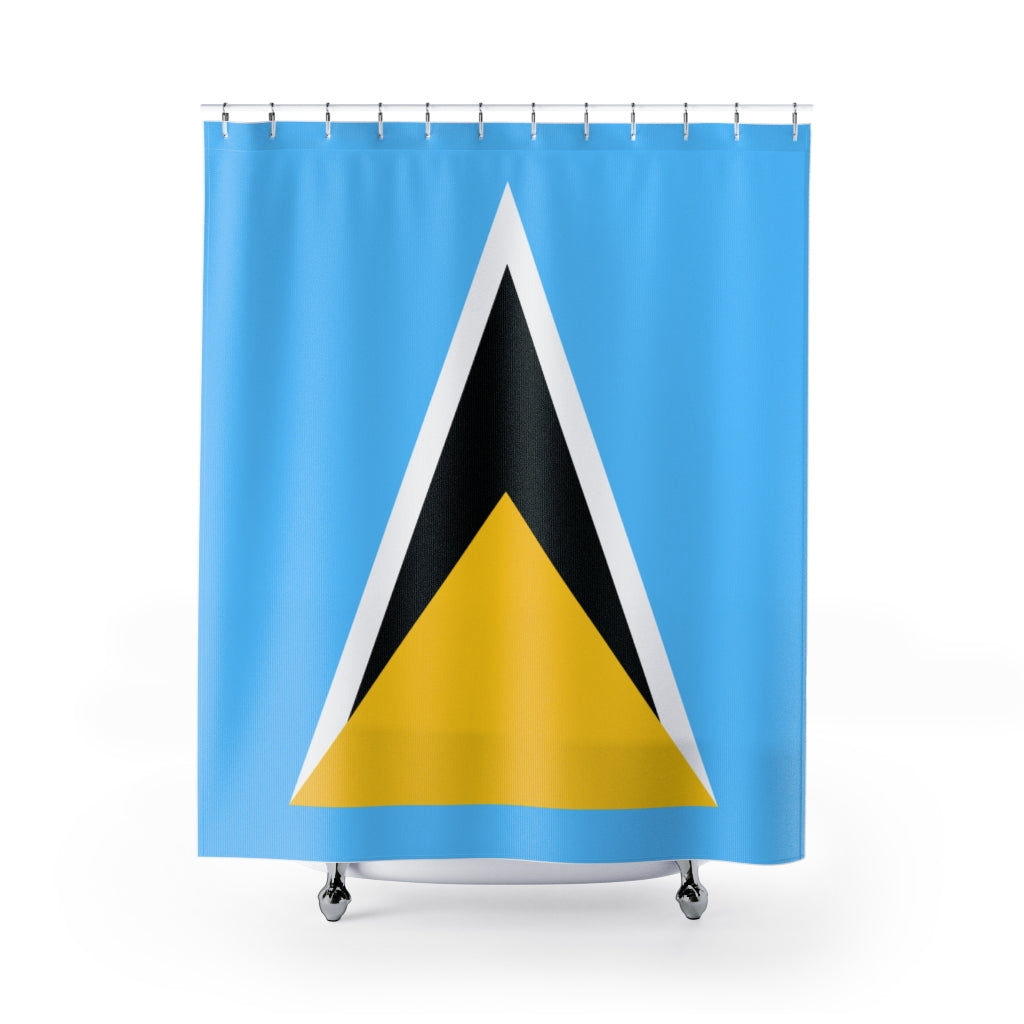 SAINT LUCIA Shower Curtains