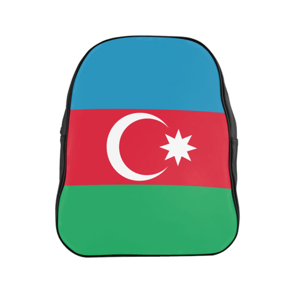 AZERBAIJAN FLAG School Backpack