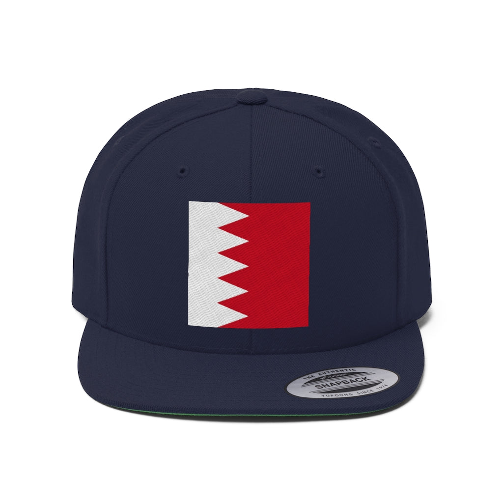 BAHRAIN Unisex Flat Bill Hat