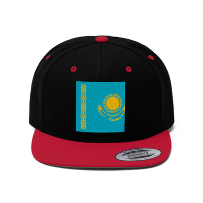 KAZAKHSTAN Unisex Flat Bill Hat