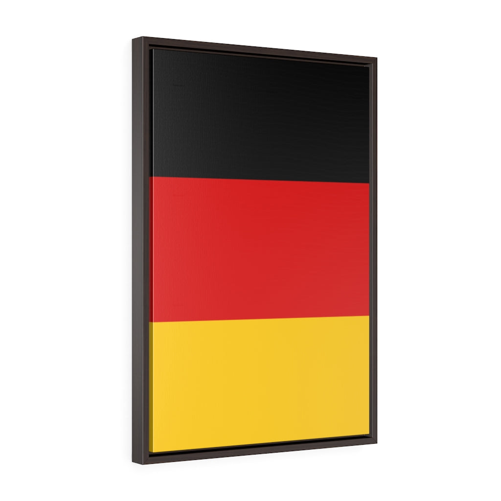 GERMANY Vertical Framed Premium Gallery Wrap Canvas