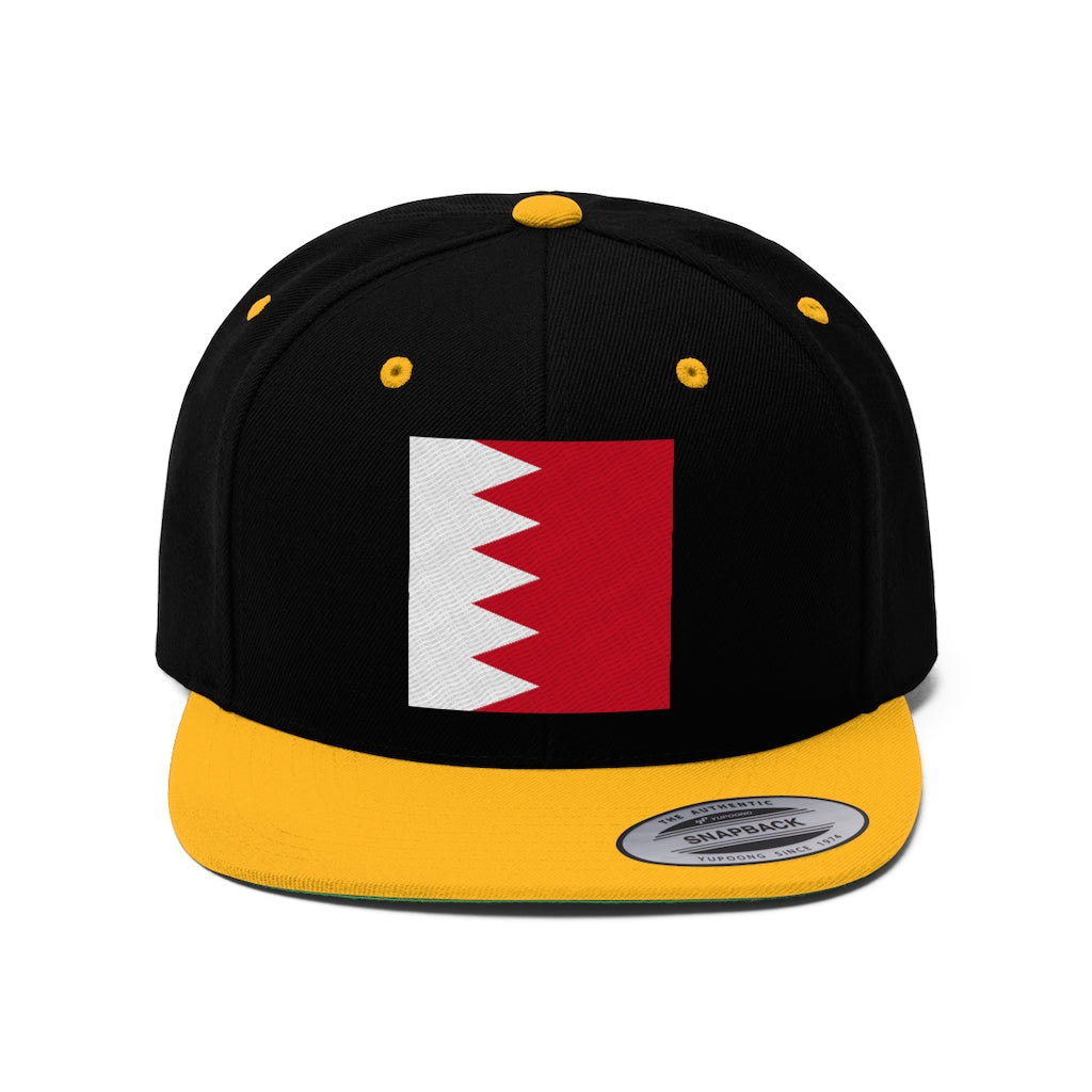 BAHRAIN Unisex Flat Bill Hat