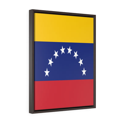 VENEZUELA Vertical Framed Premium Gallery Wrap Canvas