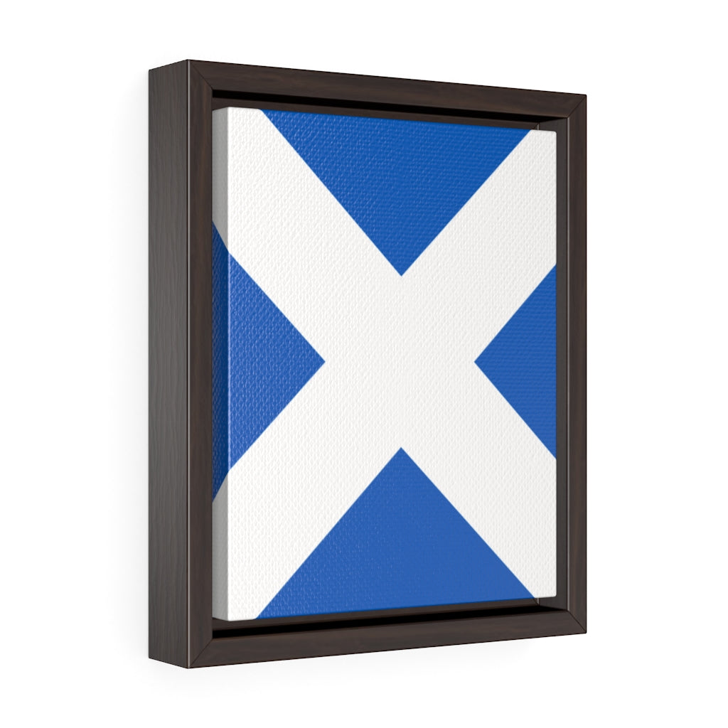 SCOTLAND Vertical Framed Premium Gallery Wrap Canvas