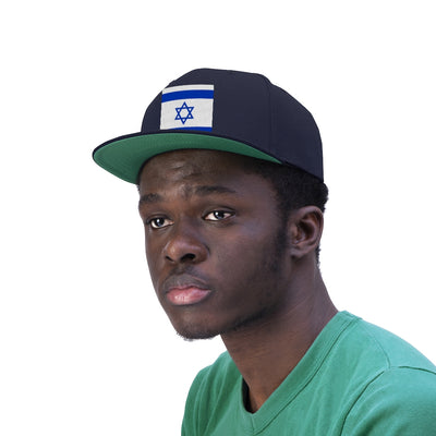 ISRAEL Unisex Flat Bill Hat