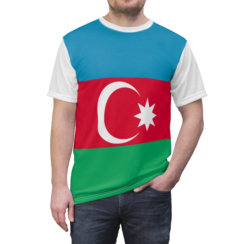 Azerbaijan  Unisex AOP Cut & Sew Tee