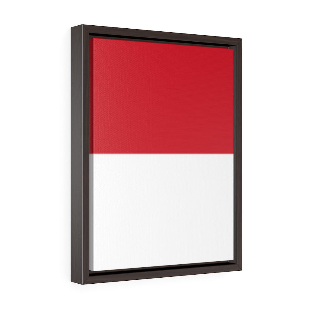 MONACO Vertical Framed Premium Gallery Wrap Canvas