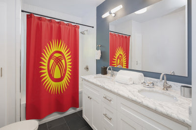 KYRGYZSTAN Shower Curtains