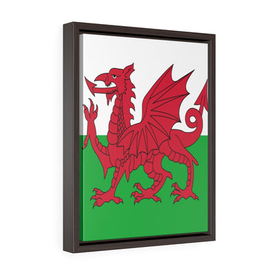 WALES Vertical Framed Premium Gallery Wrap Canvas