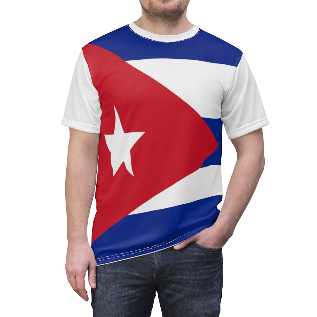 Cuba Unisex AOP Cut & Sew Tee