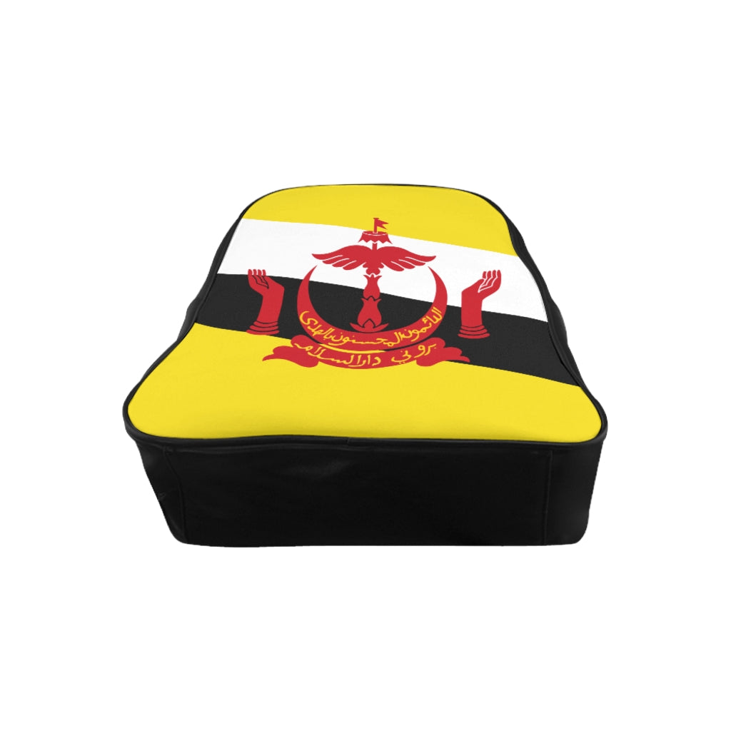 BRUNEI FLAG School Backpack