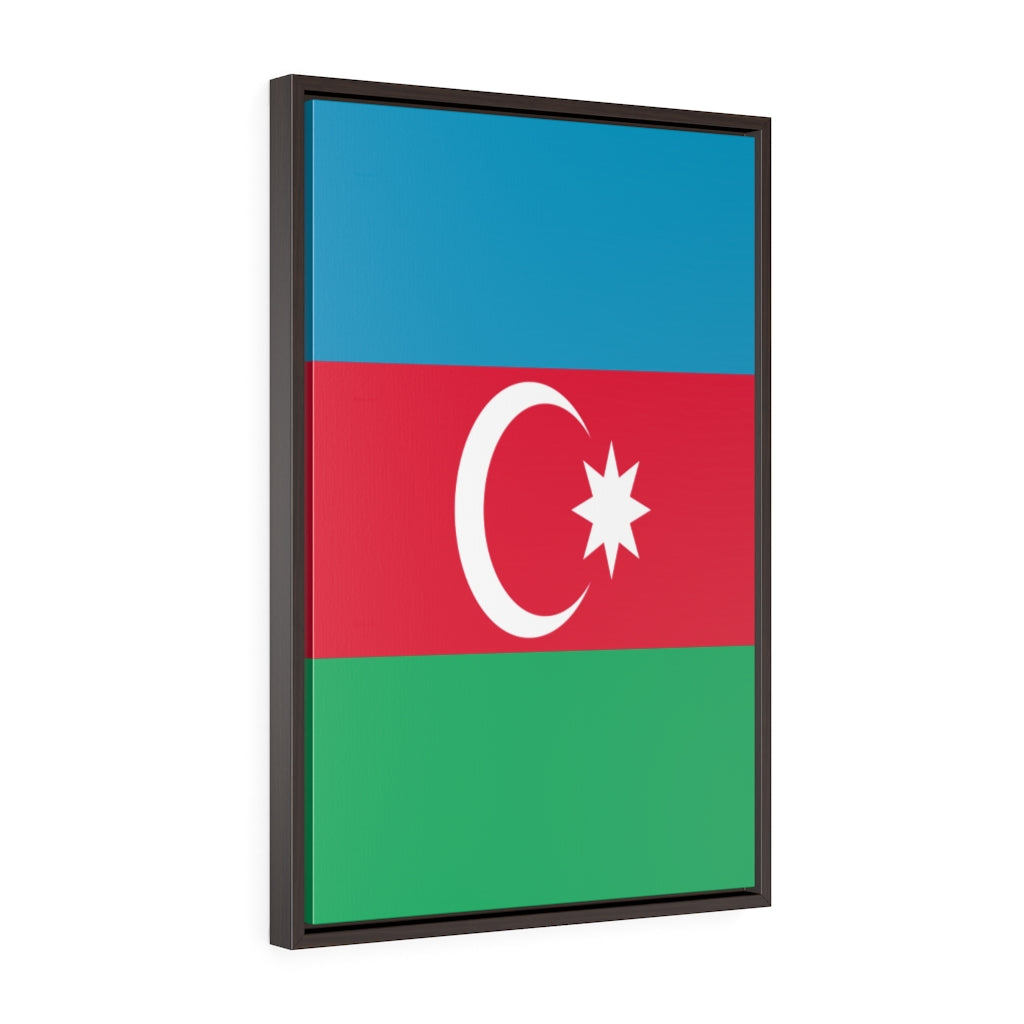 AZERBAIJAN Vertical Framed Premium Gallery Wrap Canvas