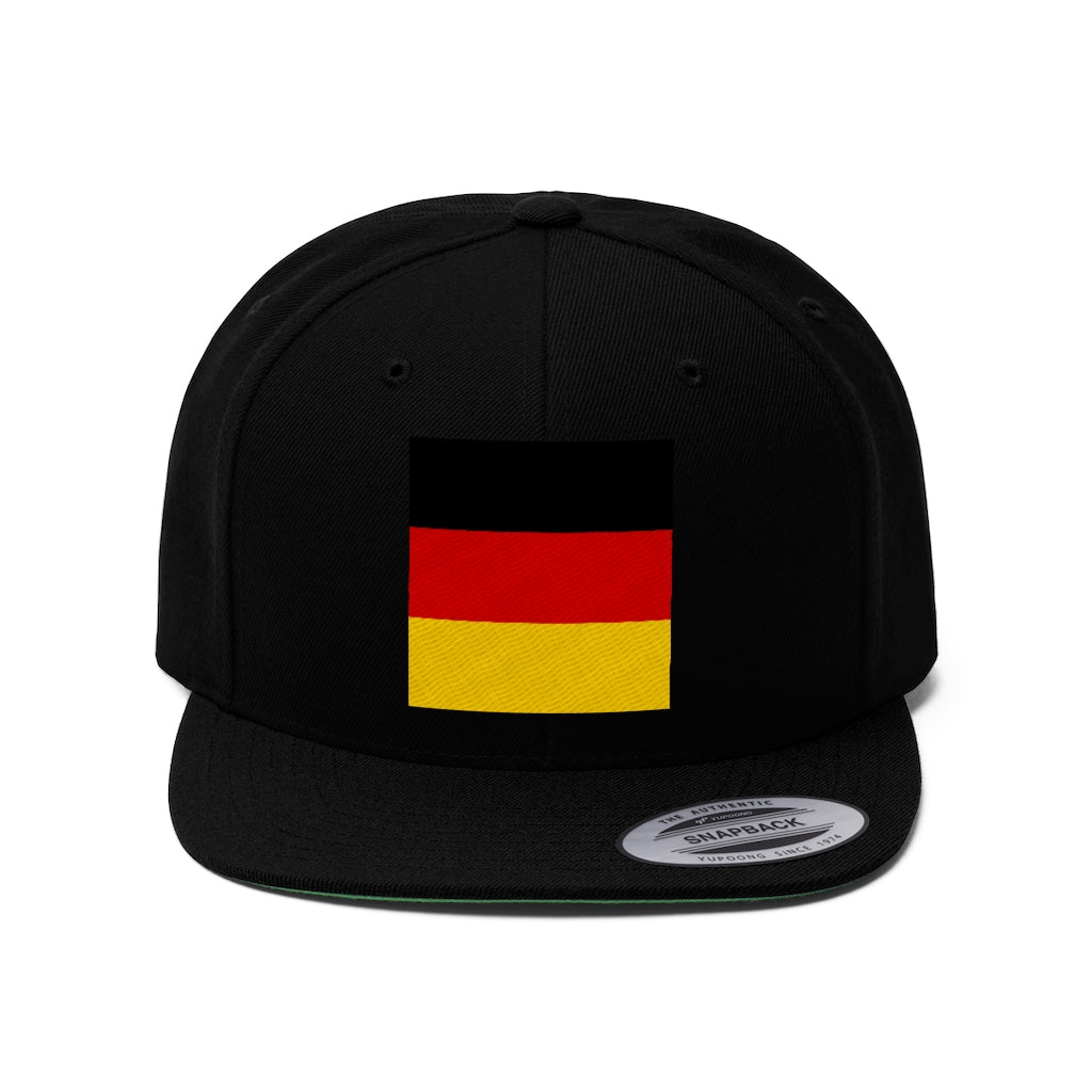 GERMANY Unisex Flat Bill Hat