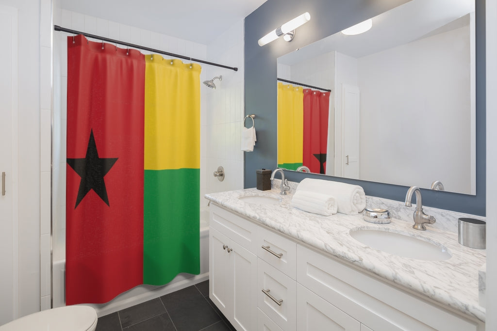 GUINEA BISSAU Shower Curtains