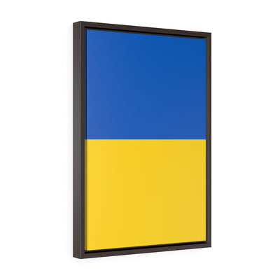 UKRAINE Vertical Framed Premium Gallery Wrap Canvas