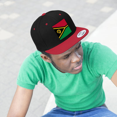 VANUATU Unisex Flat Bill Hat