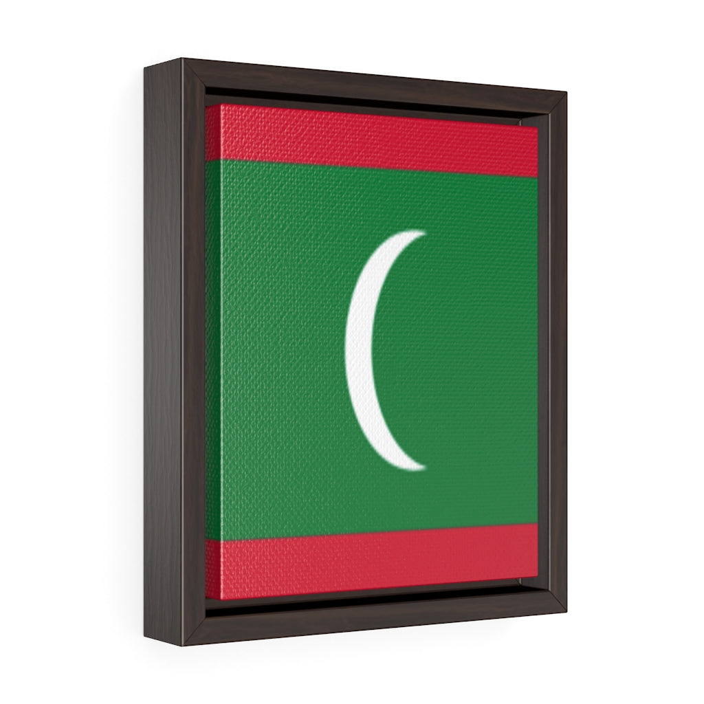 MALDIVES Vertical Framed Premium Gallery Wrap Canvas