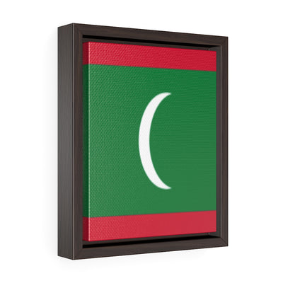 MALDIVES Vertical Framed Premium Gallery Wrap Canvas