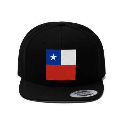 CHILE Unisex Flat Bill Hat