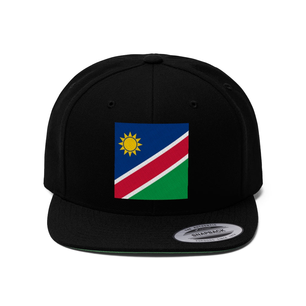 NAMIBIA Unisex Flat Bill Hat