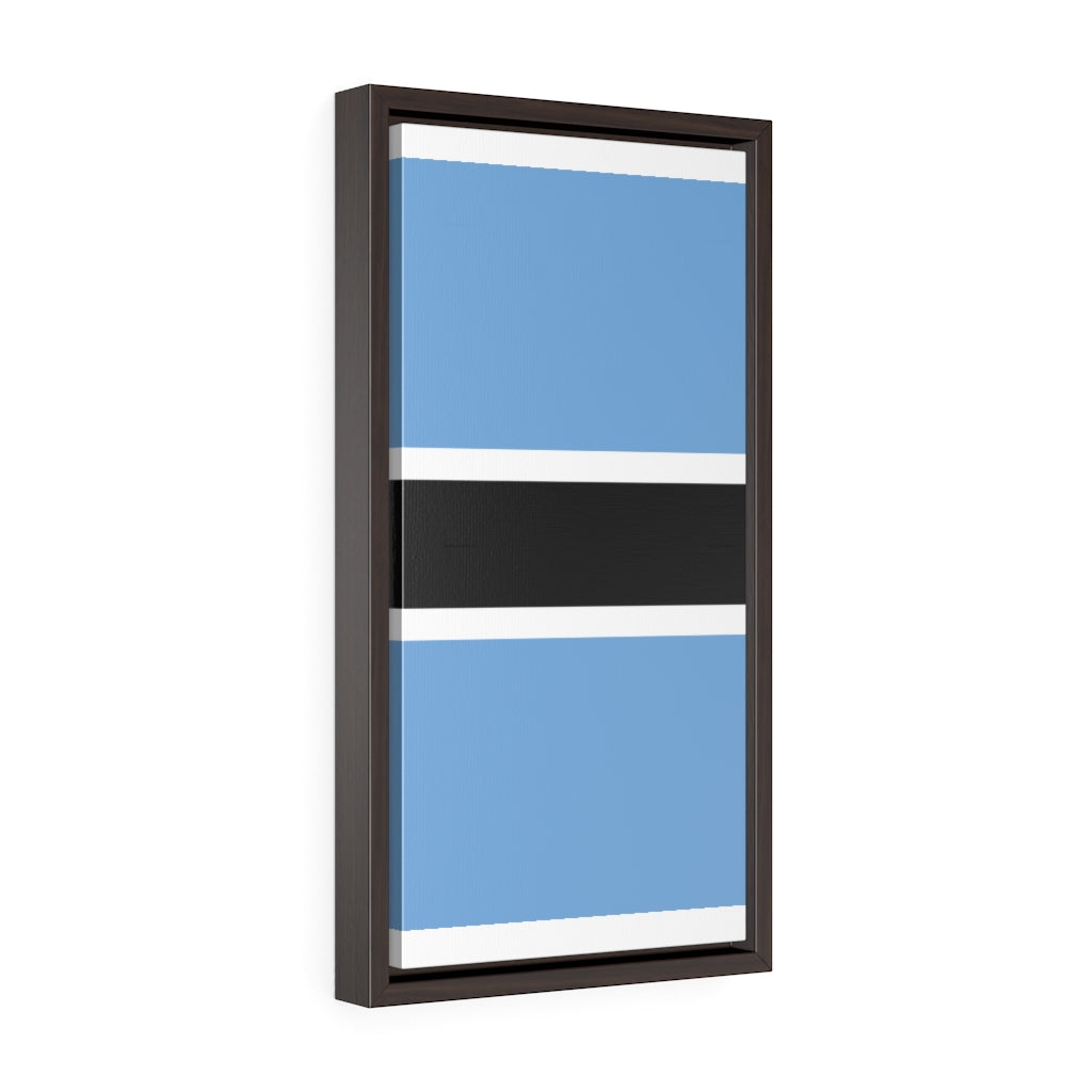 BOTSWANA Vertical Framed Premium Gallery Wrap Canvas