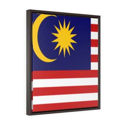 MALAYSIA Vertical Framed Premium Gallery Wrap Canvas