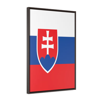 SLOVAKIA Vertical Framed Premium Gallery Wrap Canvas