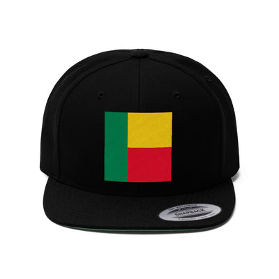 BENIN Unisex Flat Bill Hat