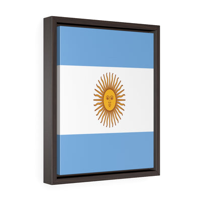 ARGENTINA Vertical Framed Premium Gallery Wrap Canvas