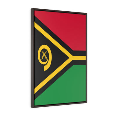 VANUATU Vertical Framed Premium Gallery Wrap Canvas