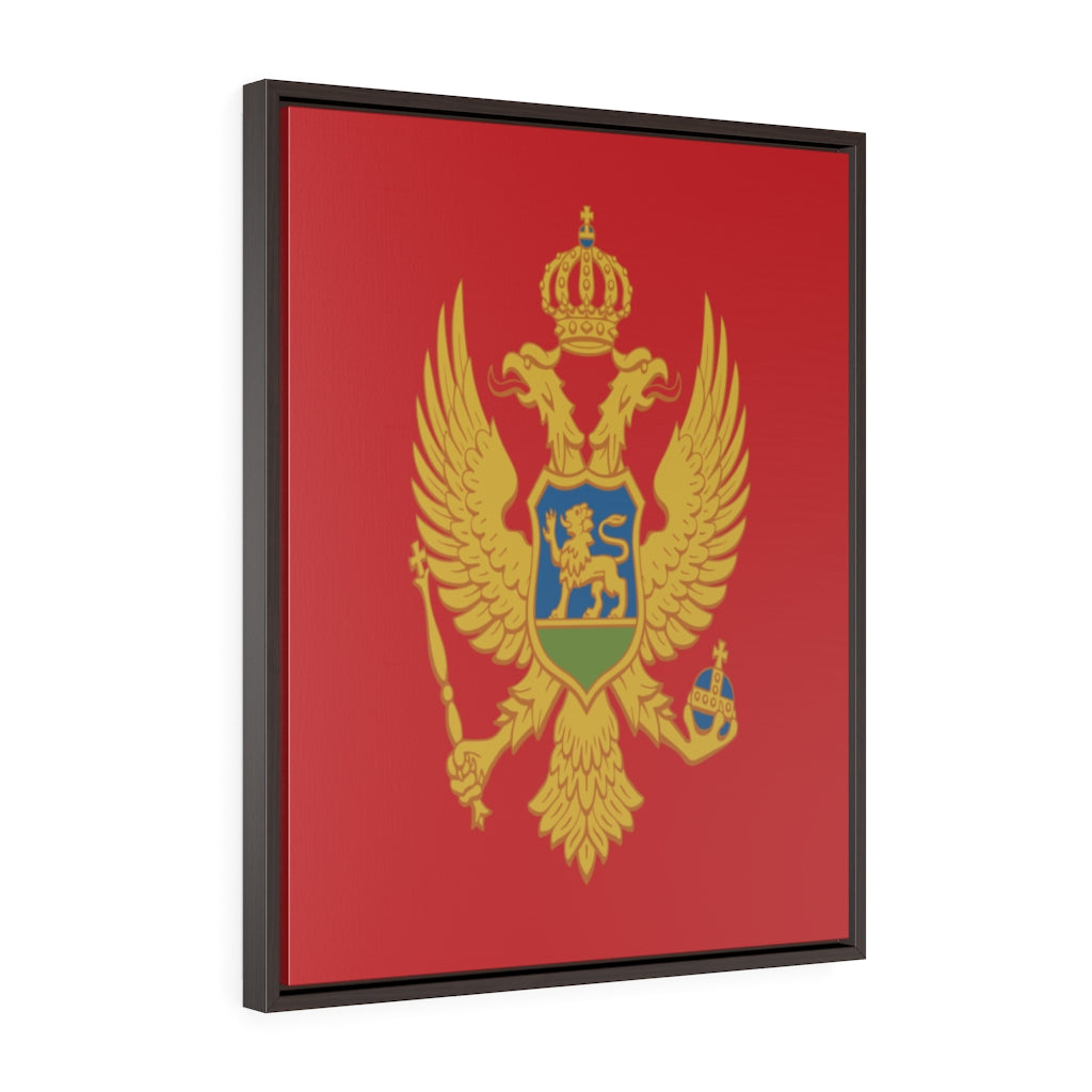 MONTENEGRO Vertical Framed Premium Gallery Wrap Canvas