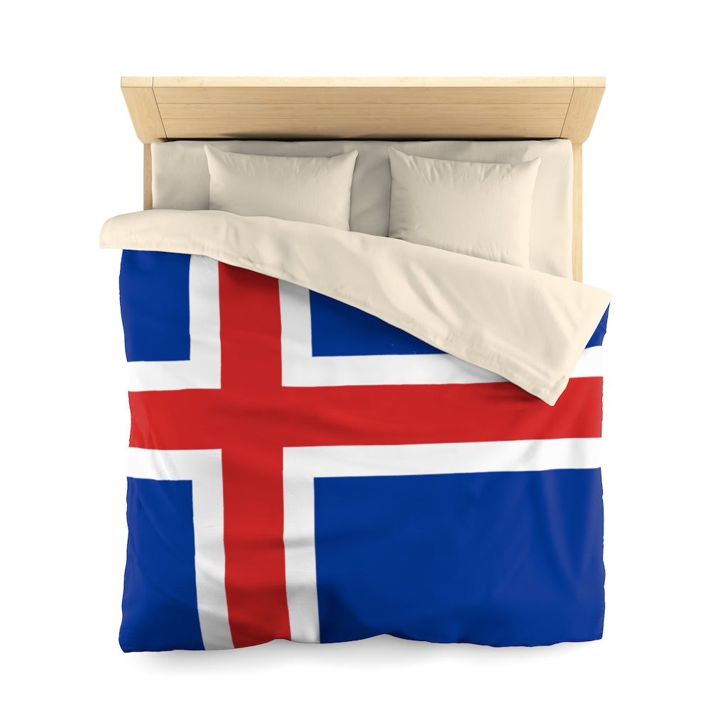 ICELAND Microfiber Duvet Cover