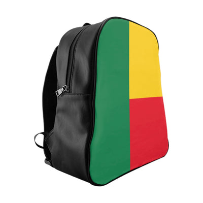 BENIN FLAG School Backpack