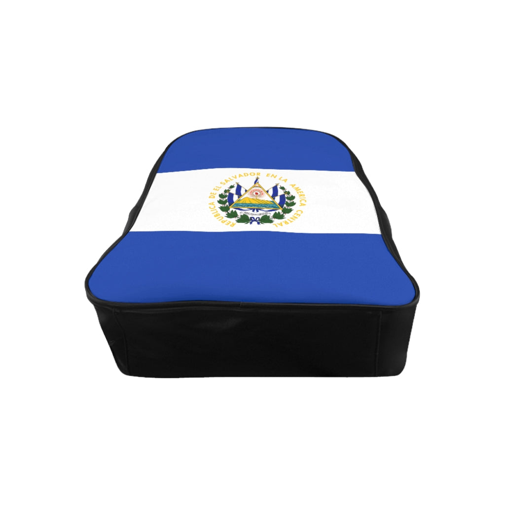 EL SALVADOR FLAG School Backpack