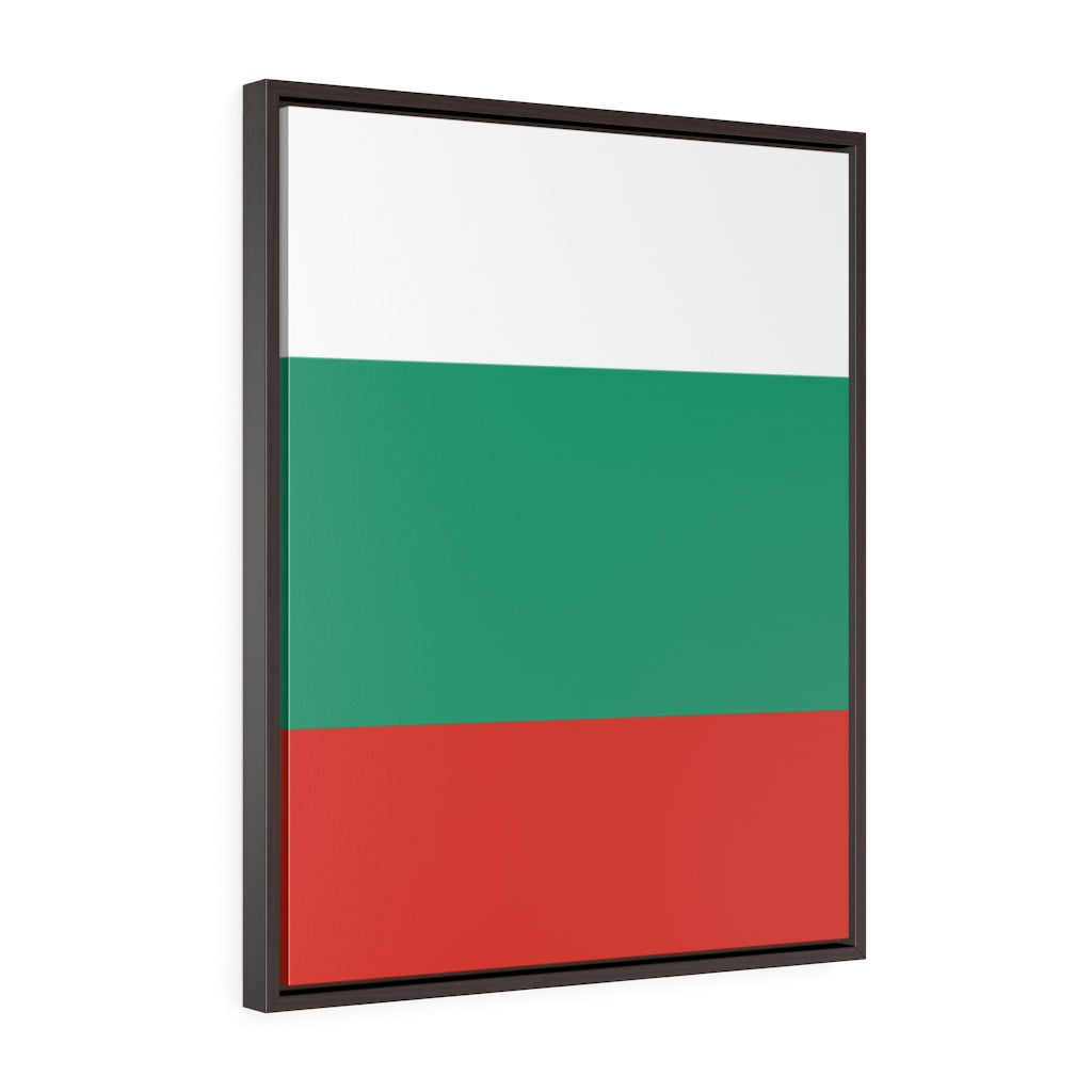 BULGARIA Vertical Framed Premium Gallery Wrap Canvas