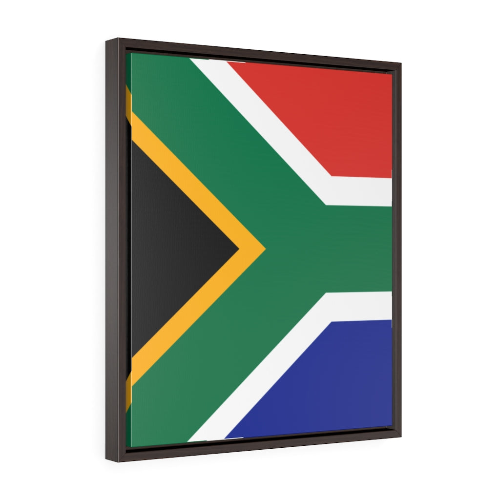 SOUTH AFRICA Vertical Framed Premium Gallery Wrap Canvas