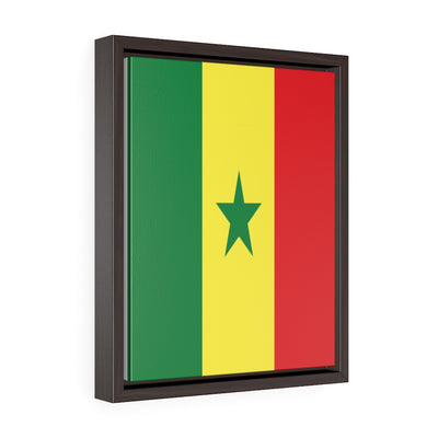 SENEGAL Vertical Framed Premium Gallery Wrap Canvas