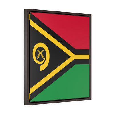 VANUATU Vertical Framed Premium Gallery Wrap Canvas